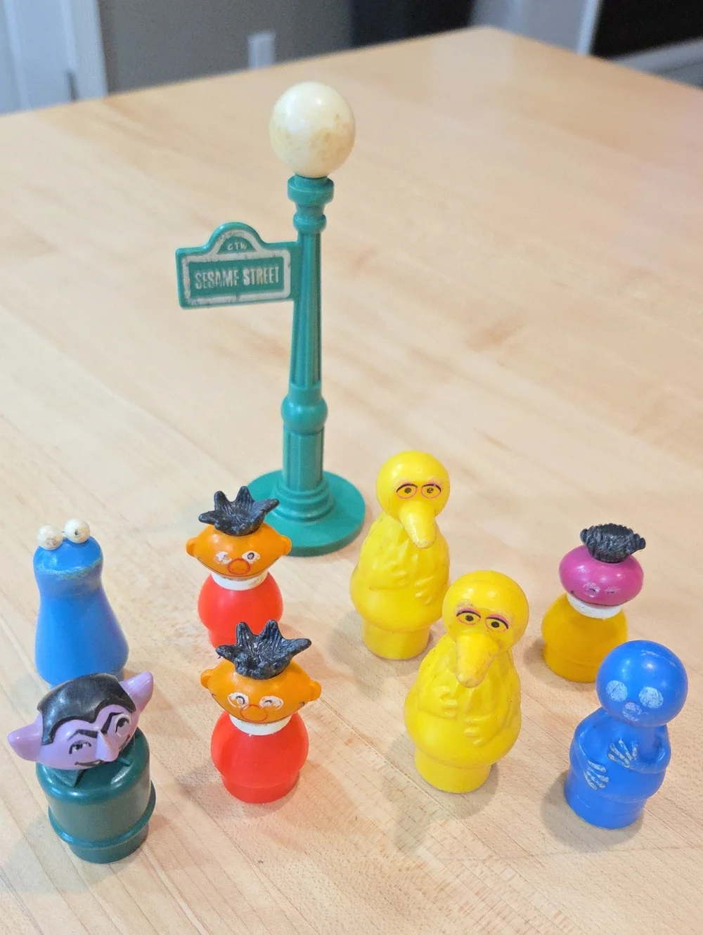Vintage Sesame Street Little People Figurines